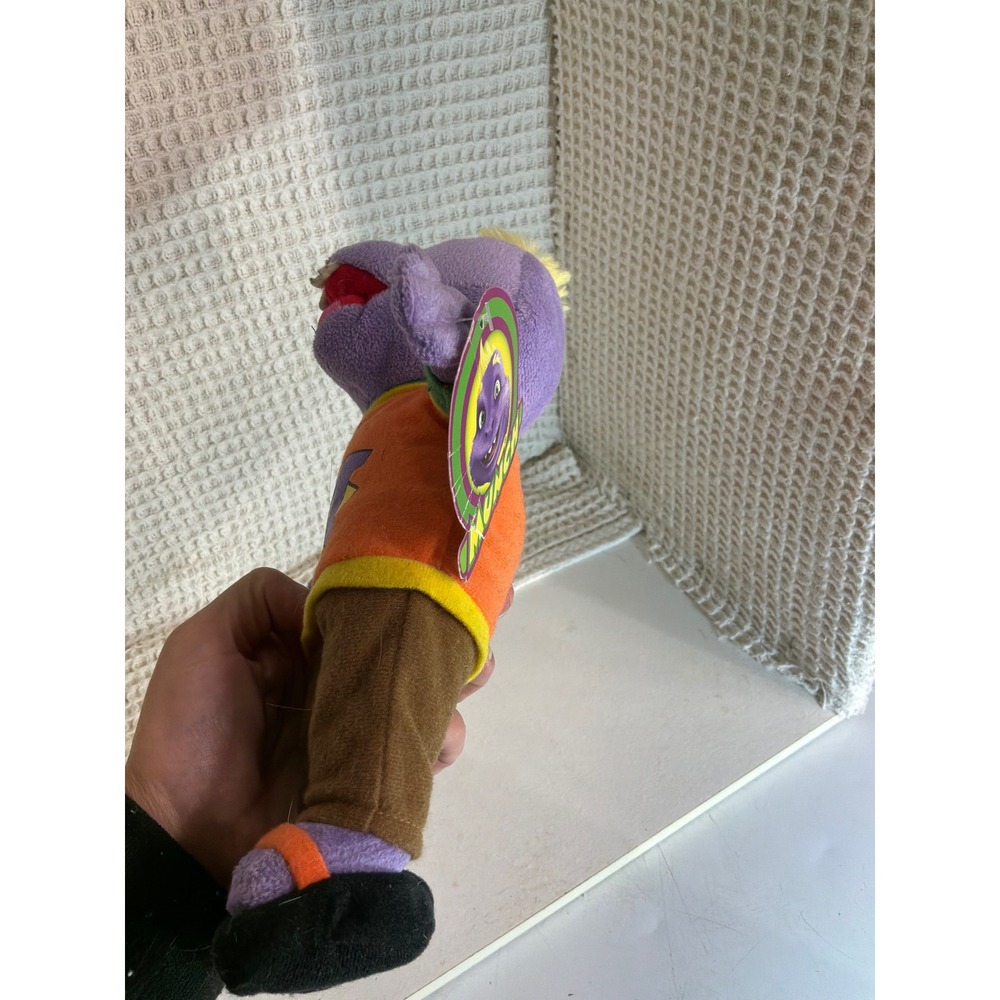 Nostalgic Unisex Chuck E. Cheese Mr. Munch Plush Toy OS Purple - Picture 2 of 5
